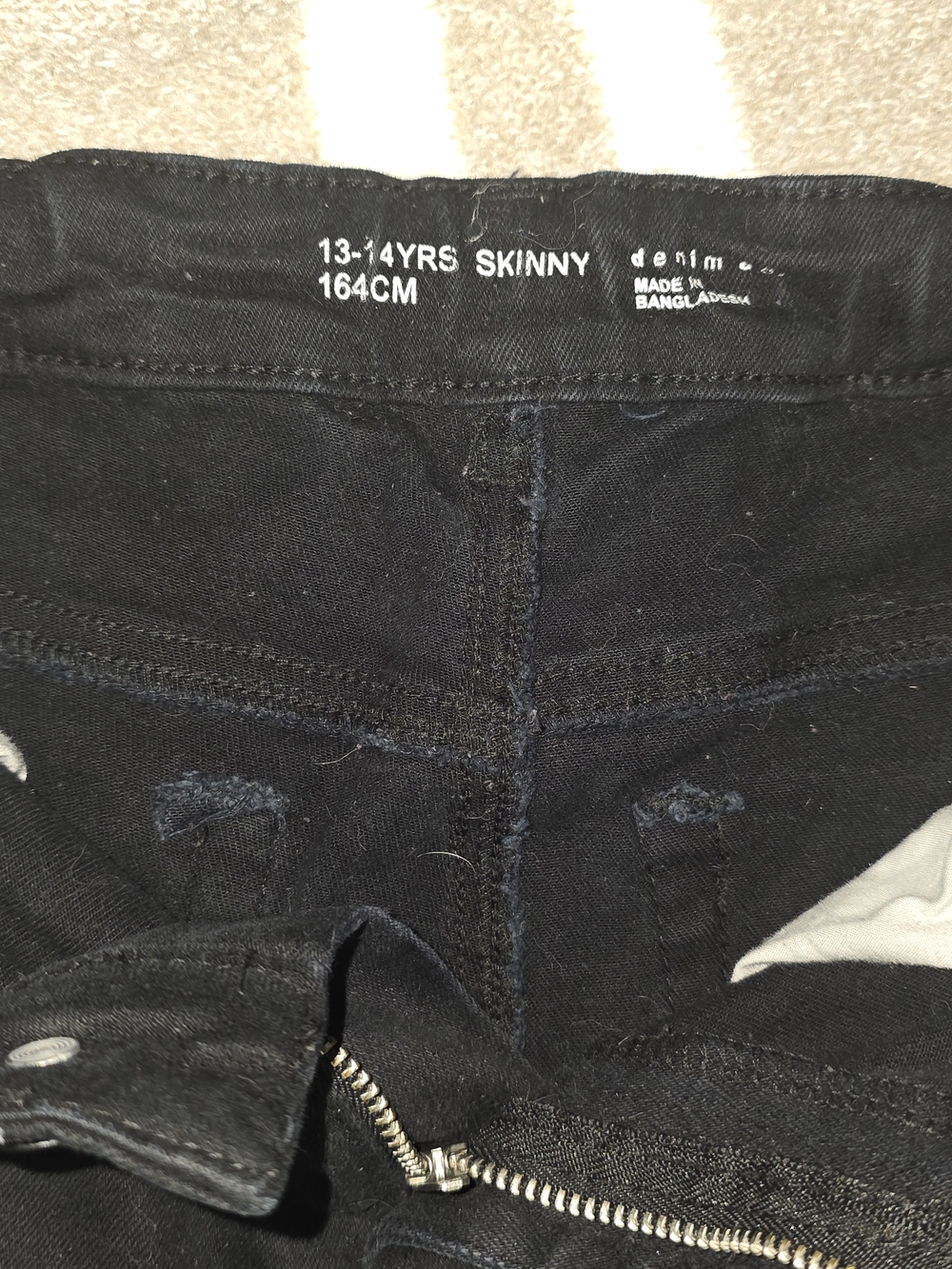 The Children's Place Black Skinny Jeans - Boys Youth 13-14yrs
